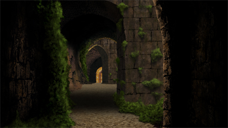 the castle tunnel